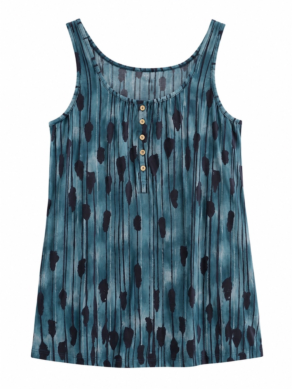 J. Jill women's gently worn teal & black tank
